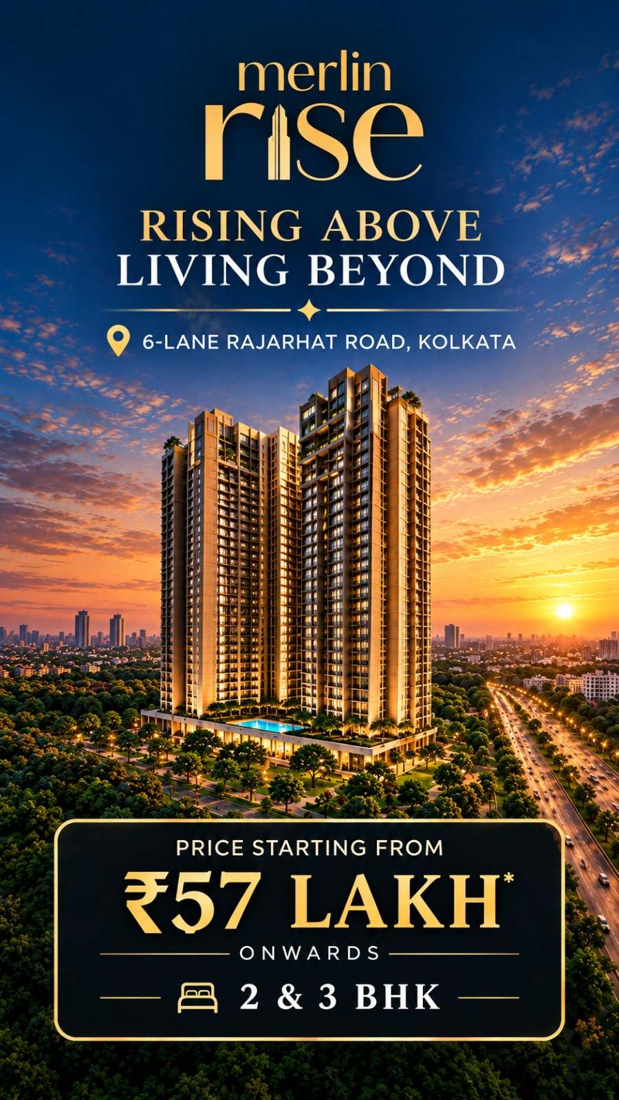 Merlin Rise Rajarhat