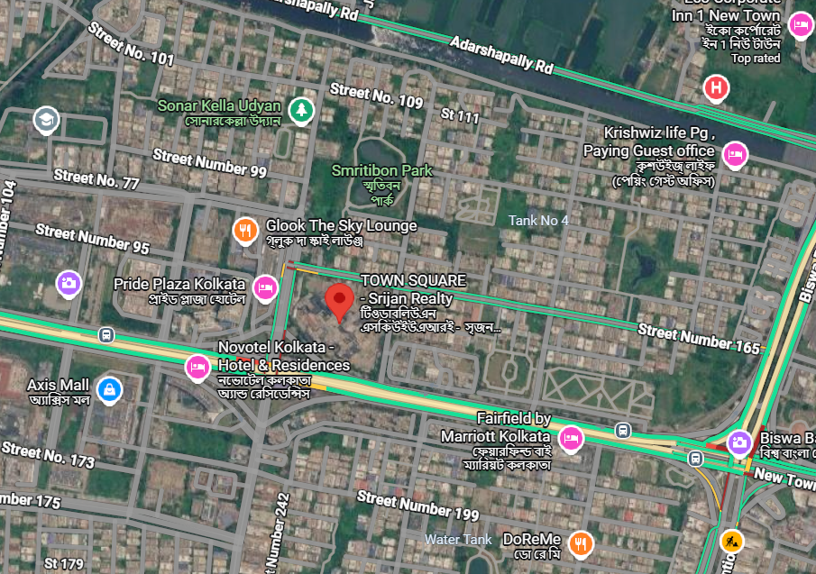 Town Square Location Map